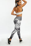 Honeycomb Skull Fitness Legging