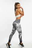 Honeycomb Skull Fitness Legging