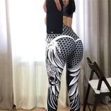 Honeycomb Skull Fitness Legging